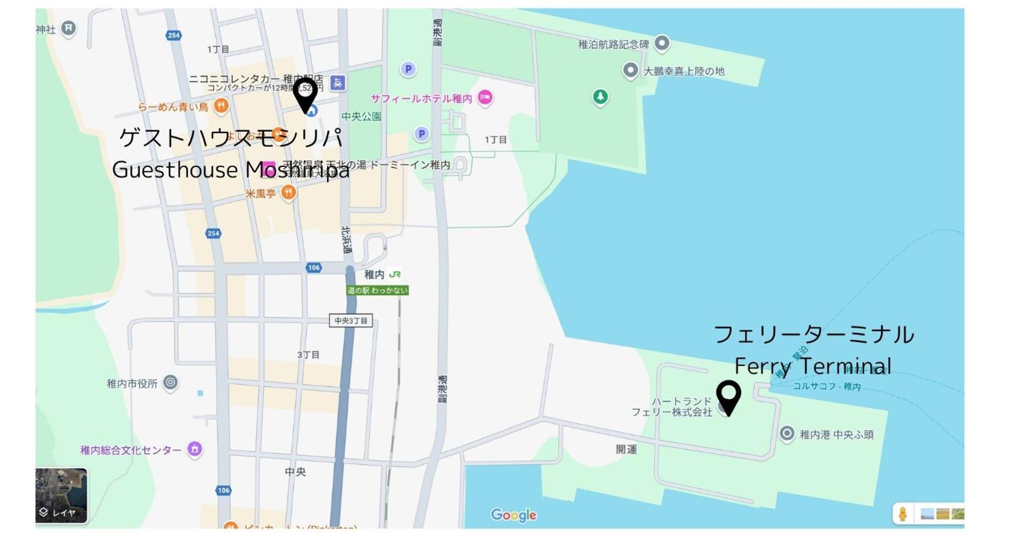 Guest House Moshiripa Wakkanai Ngoại thất bức ảnh